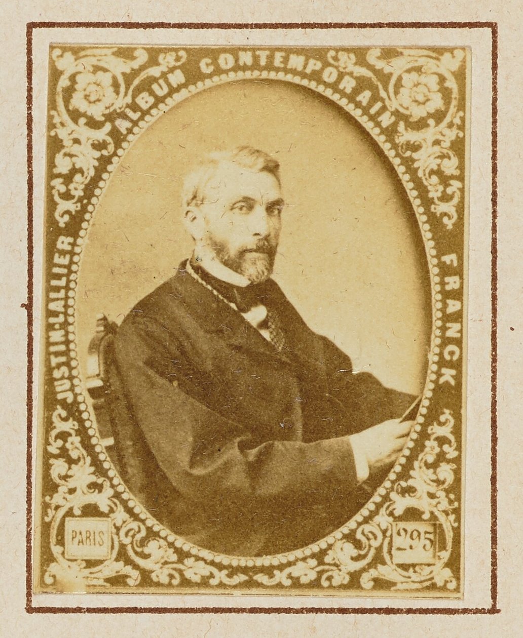 Anatole Chabouillet door Franck (François Marie Louis Alexandre Gobinet de Villecholles)