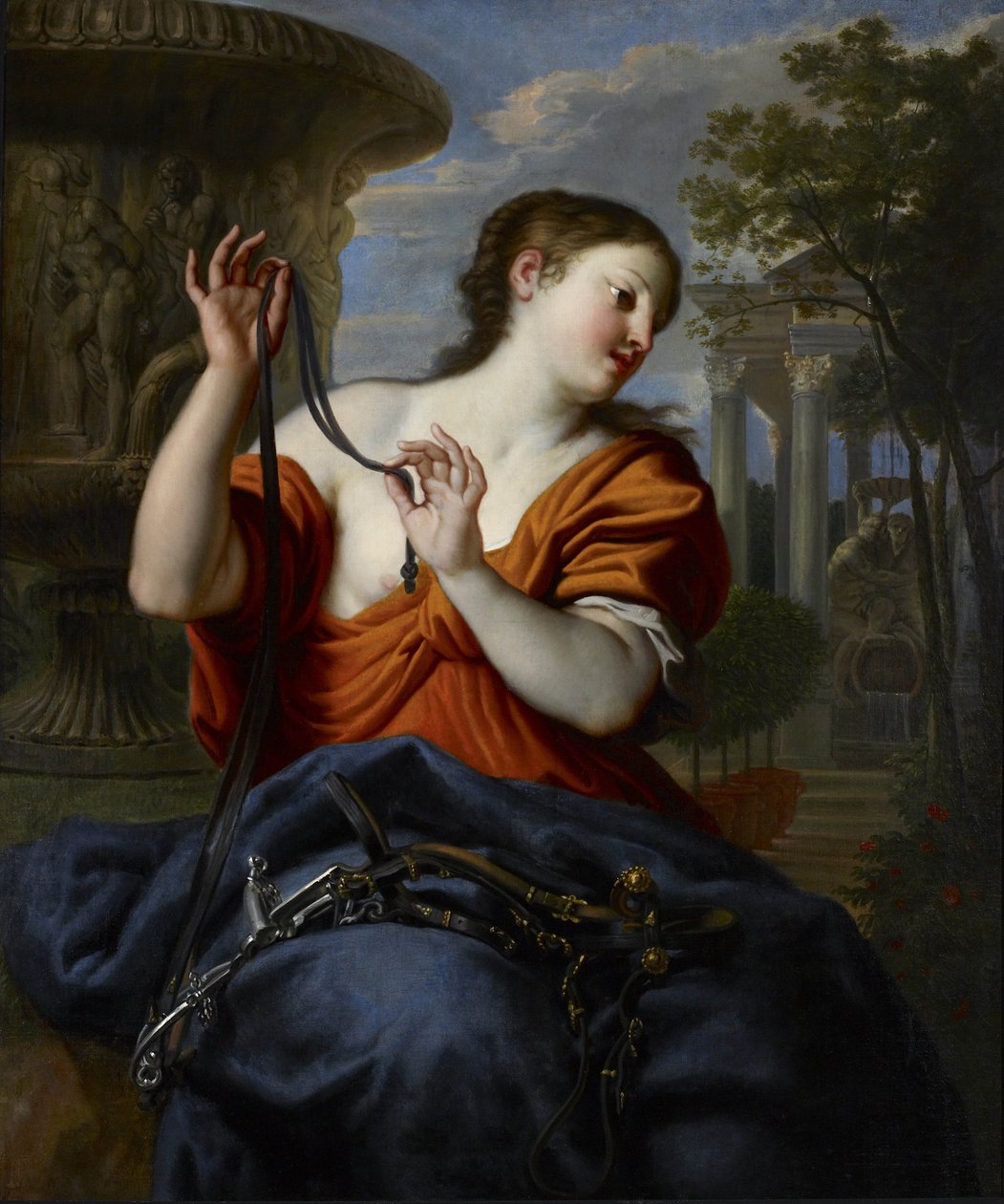 Matigheid, eind 17e eeuw door Franco Flemish School