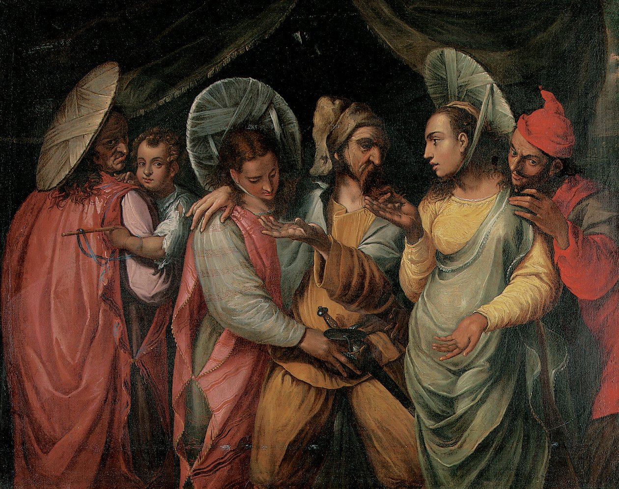 Een scène uit de Commedia dell