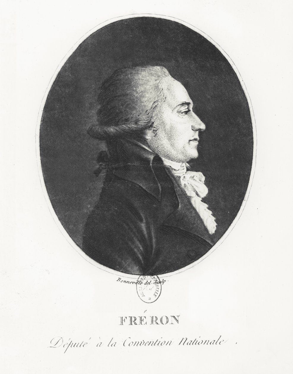 Louis-Marie Stanislas Fréron door Francois Bonneville