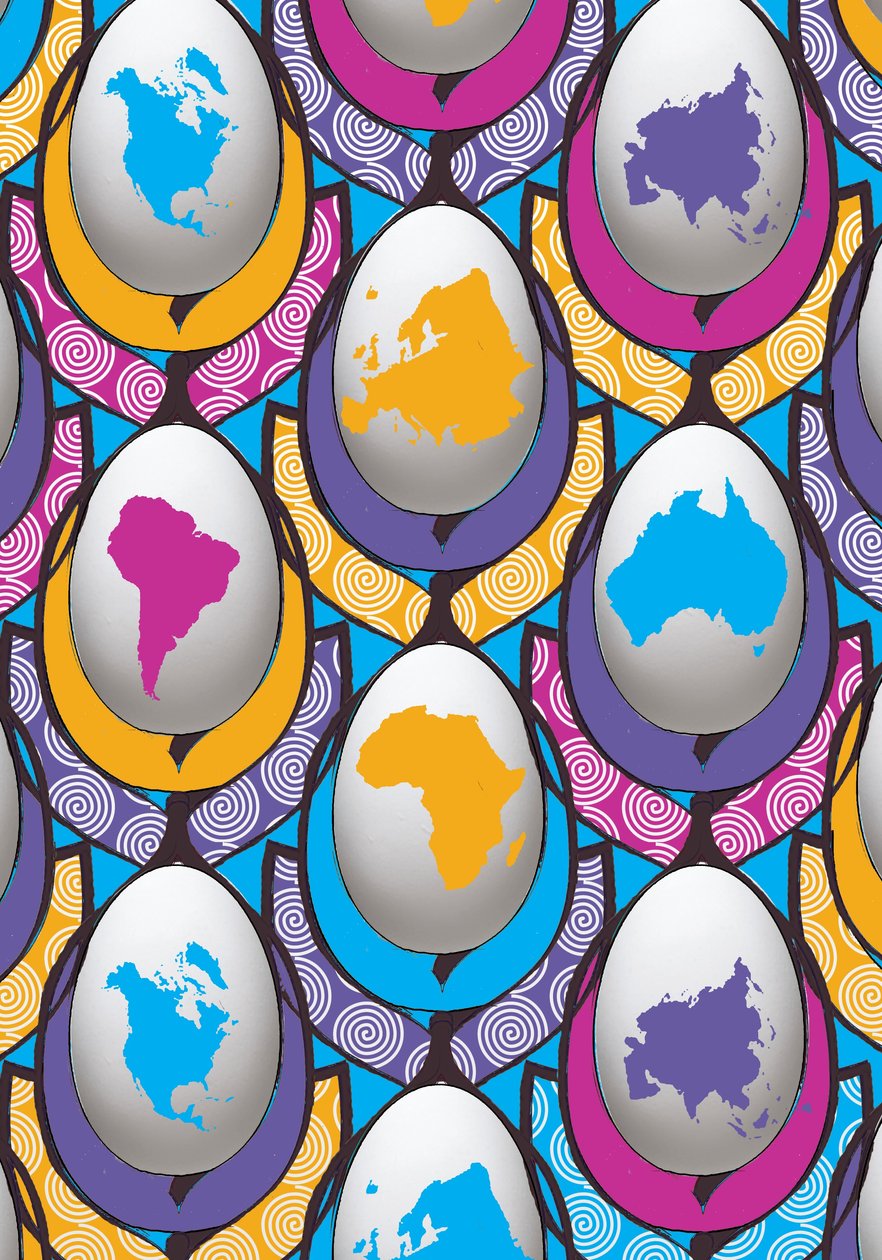 WorldWideEgg, 2015 door Francois Domain