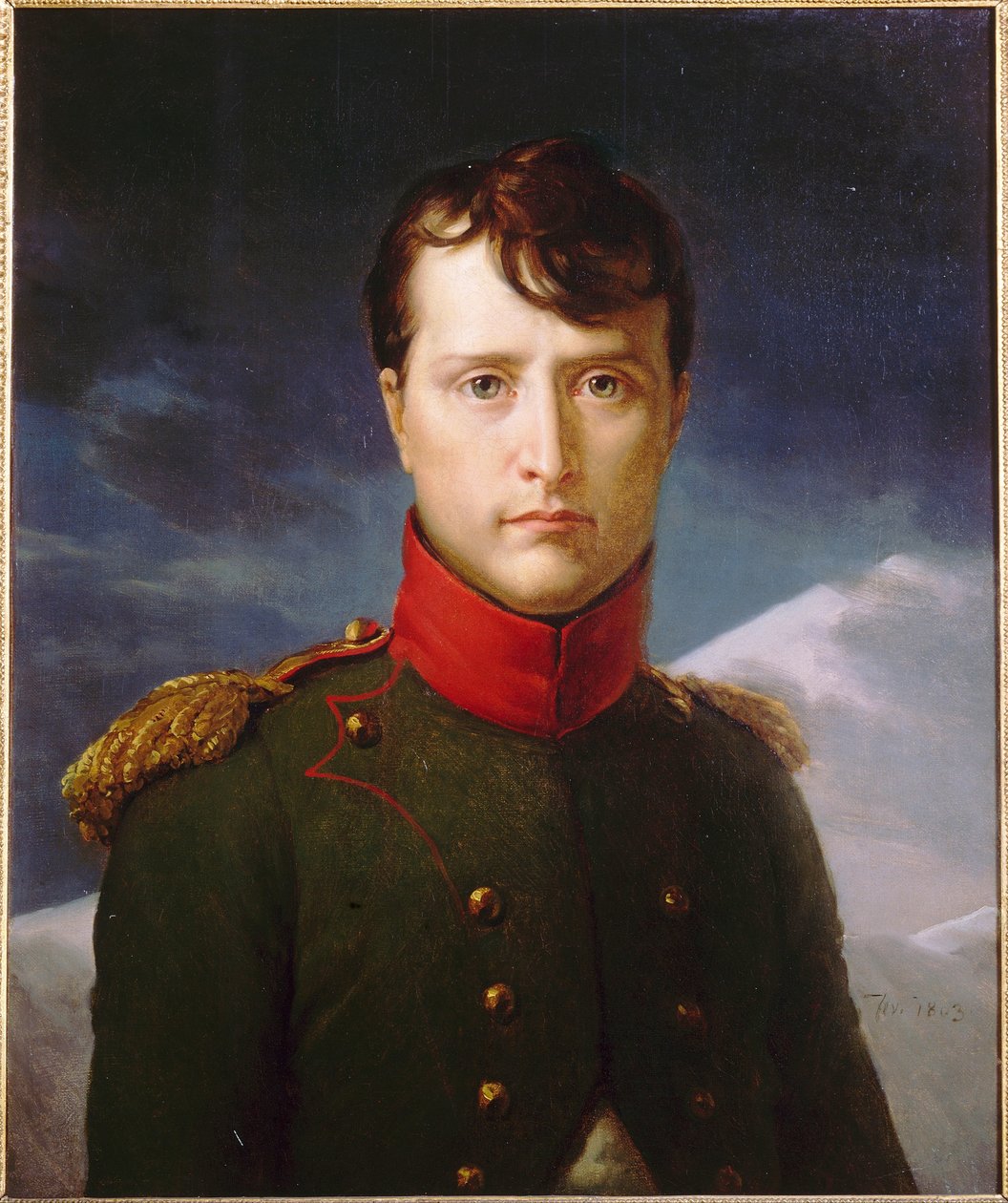 Napoleon Bonaparte Eerste Consul door Baron François Pascal Simon Gérard