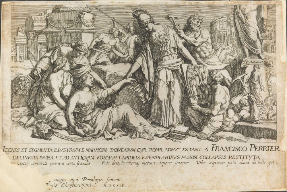 Slagveld door Francois Perrier