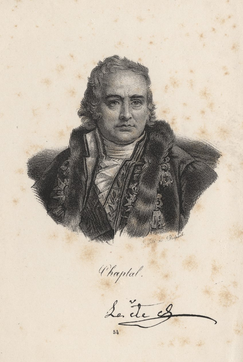 Chaptal, 1830 door Francois Seraphin Delpech