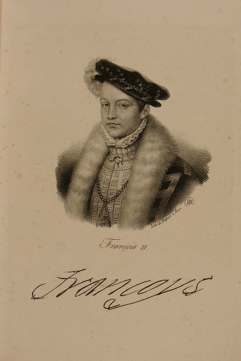 Francois II (1544-60) door Francois Seraphin Delpech