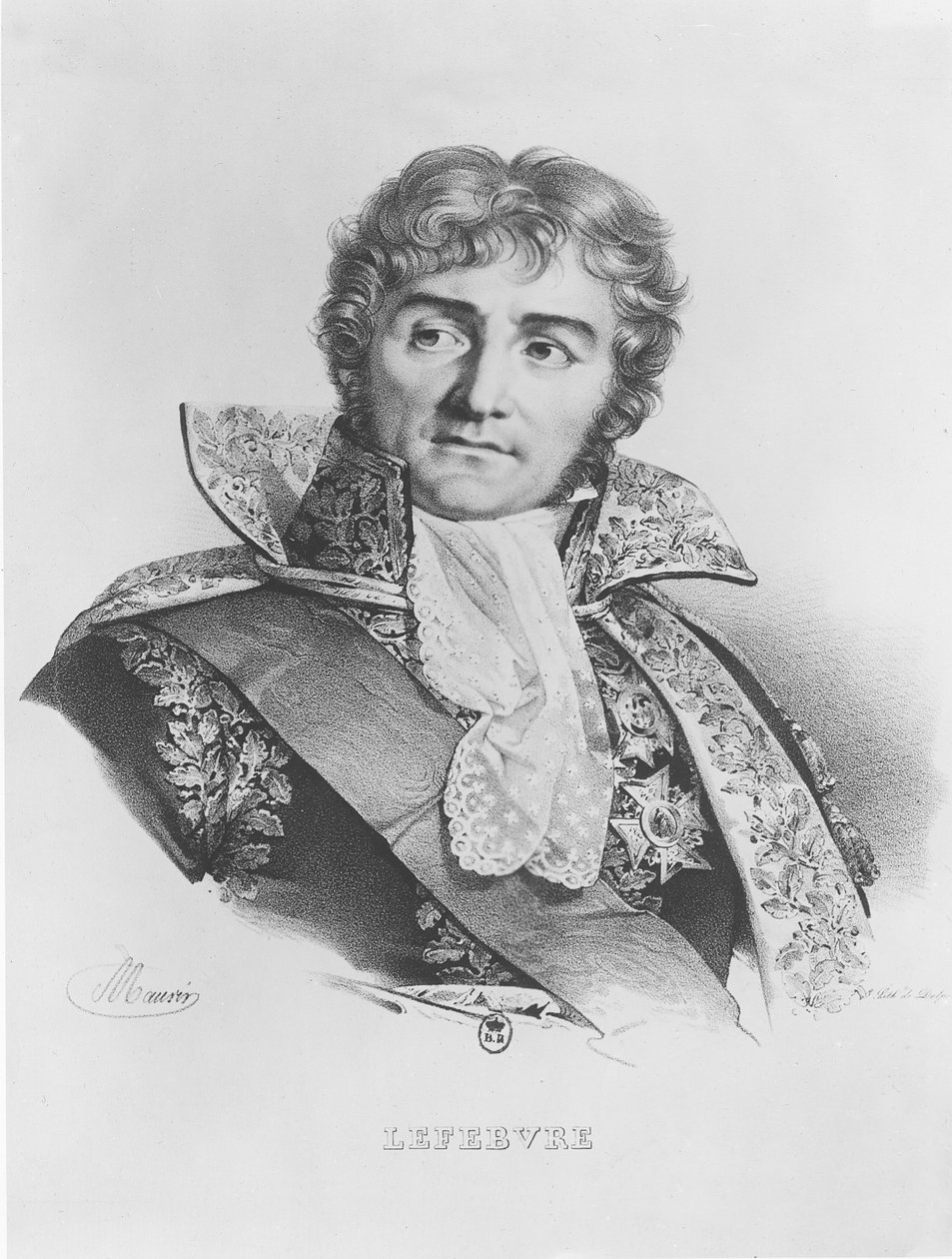 François Joseph Lefebvre door Francois Seraphin Delpech