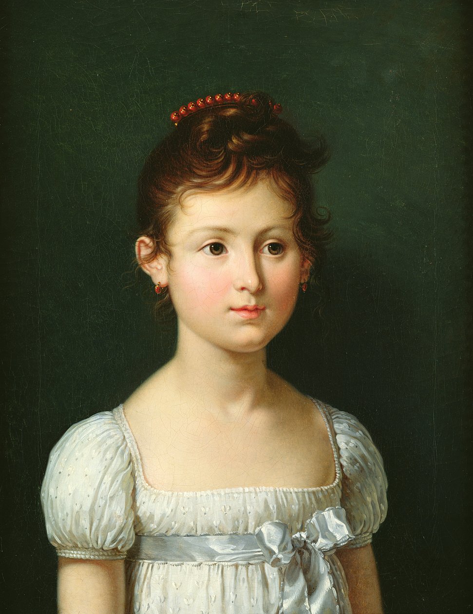 Portret van Napoleone Baciocchi (1806-69) 1812 door Francois Xavier Fabre