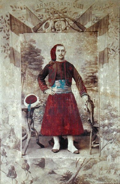 Zouaaf, c.1870 door Francois Hippolyte Lalaisse