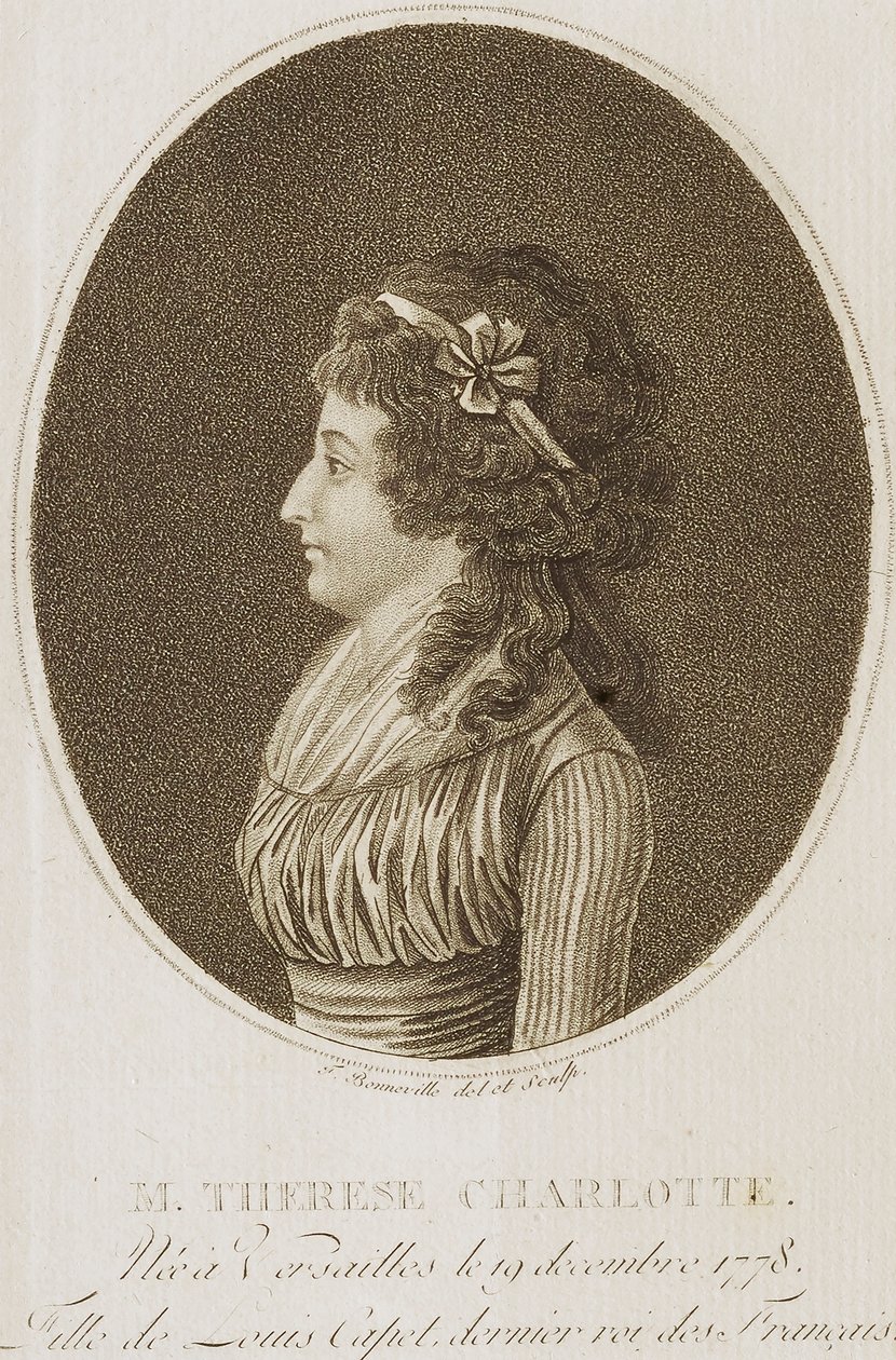 M. Therese Charlotte door Francois Bonneville