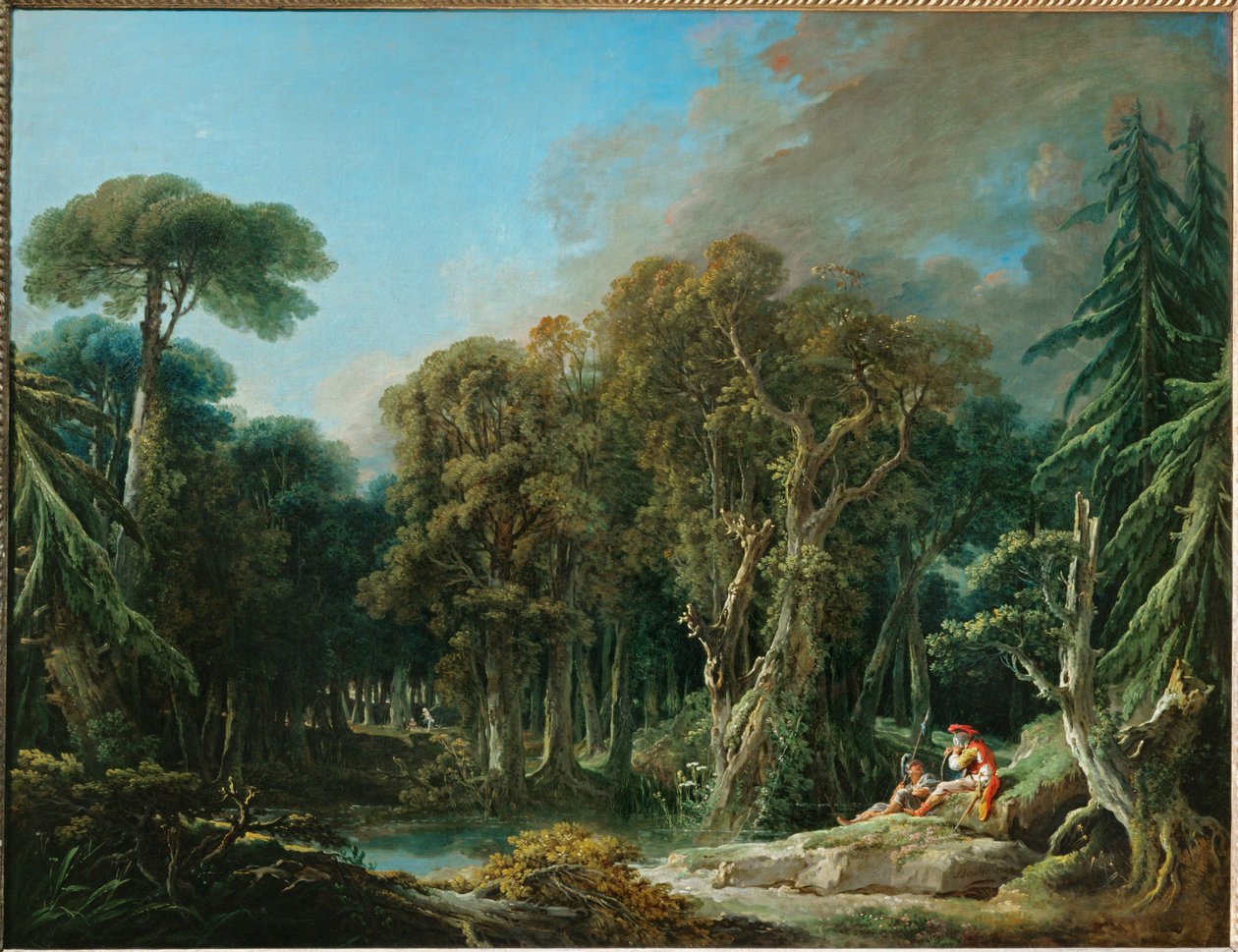 La foret - het bos ... door François Boucher