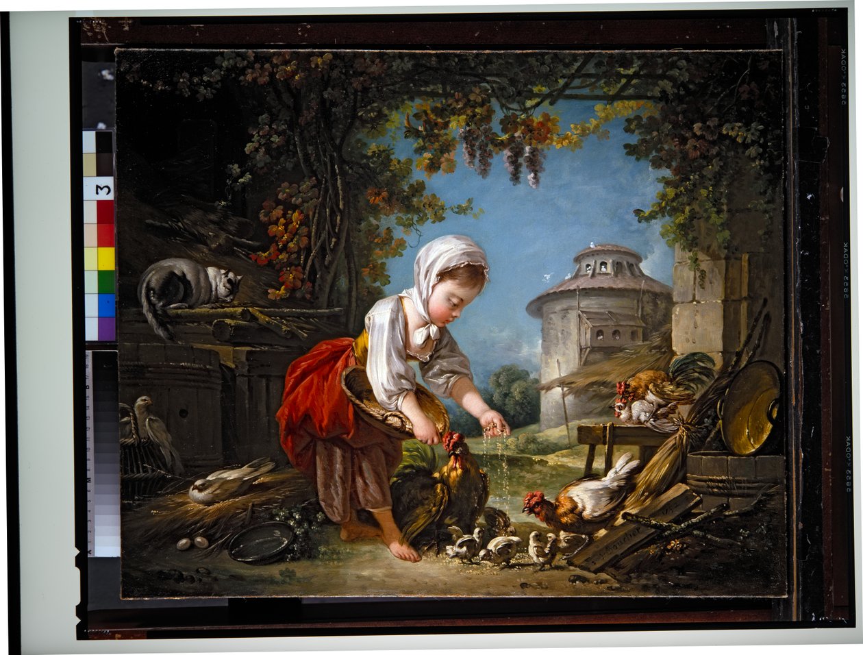 Het Kleine Boerenmeisje door François Boucher