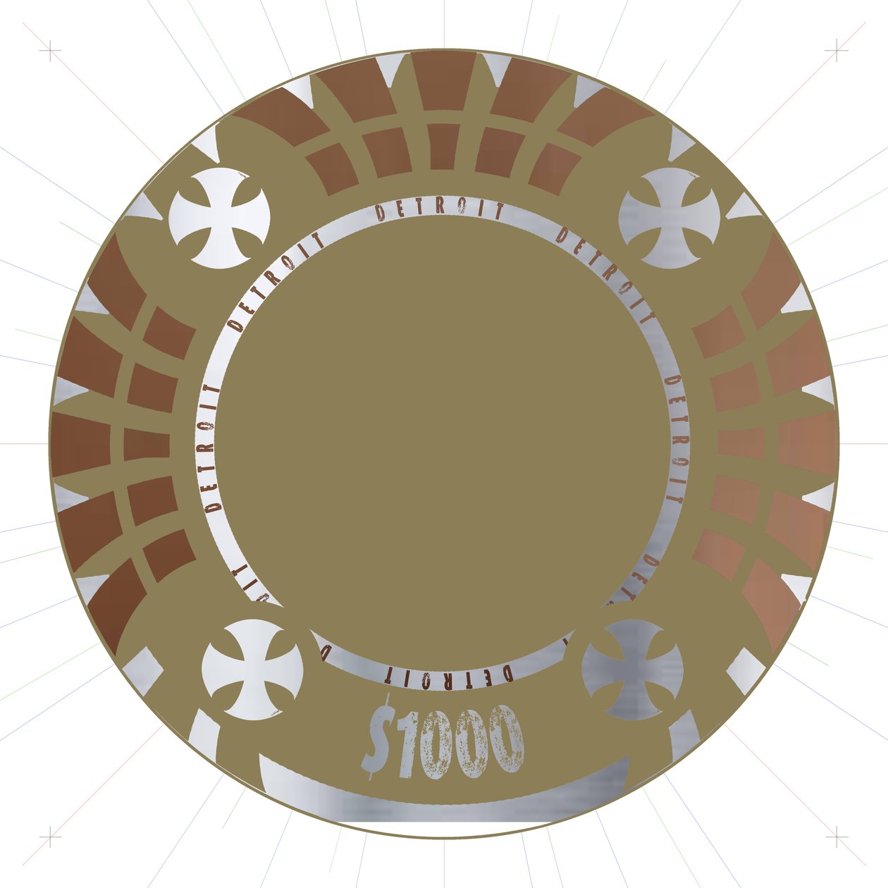 PokerChip, 2015 door Francois Domain