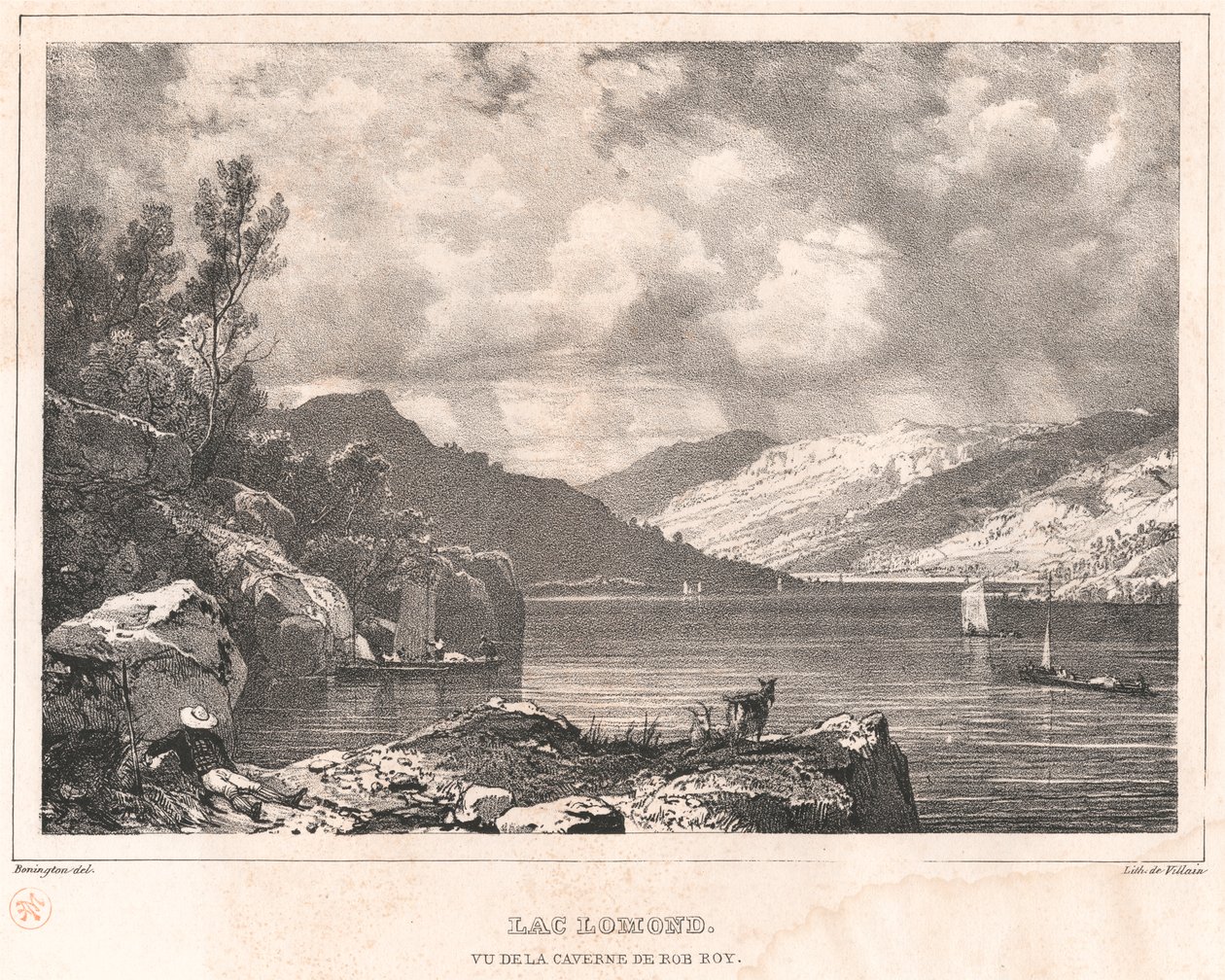 Lac Lomond door Francois Le Villain