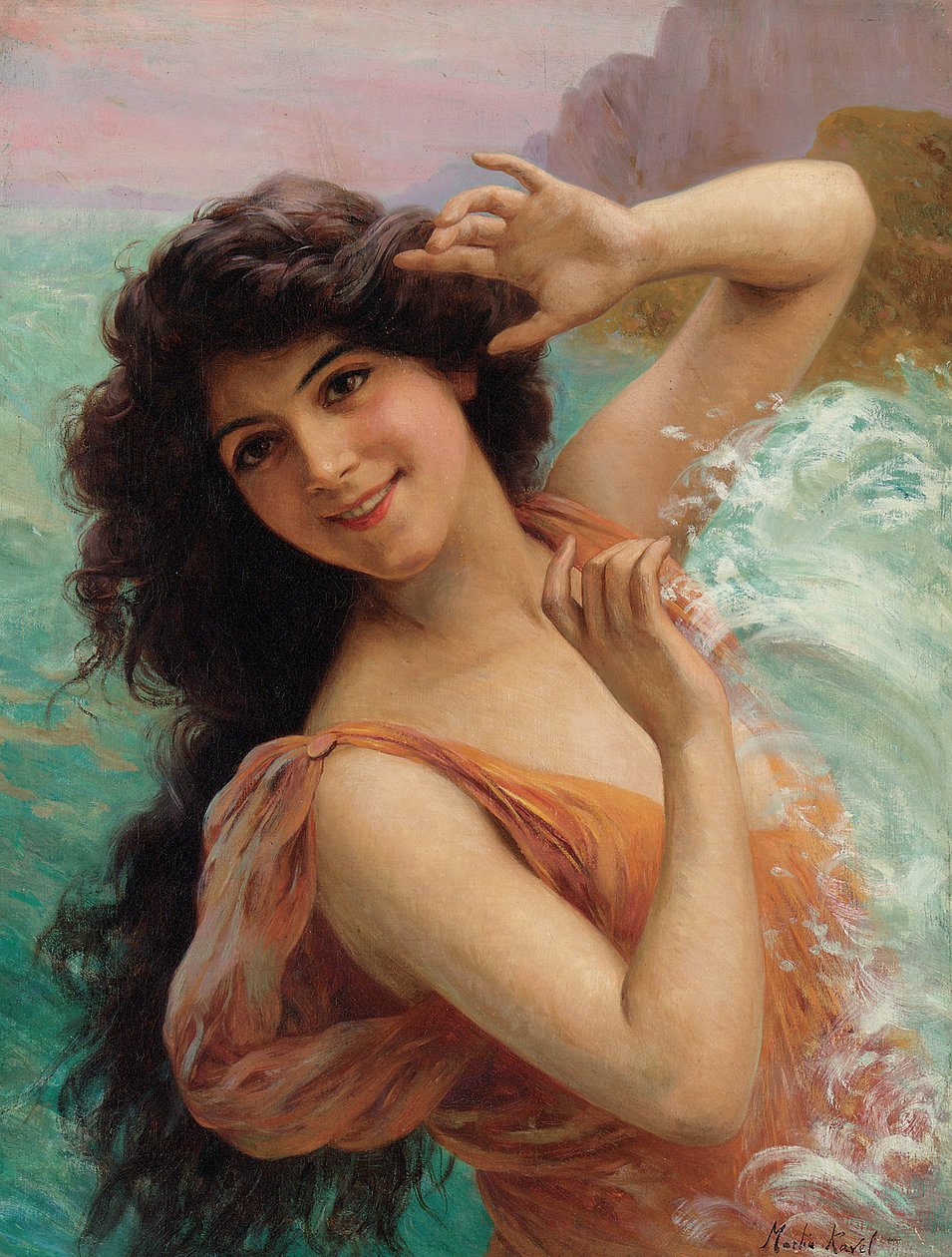 De waternimf door Francois Martin Kavel