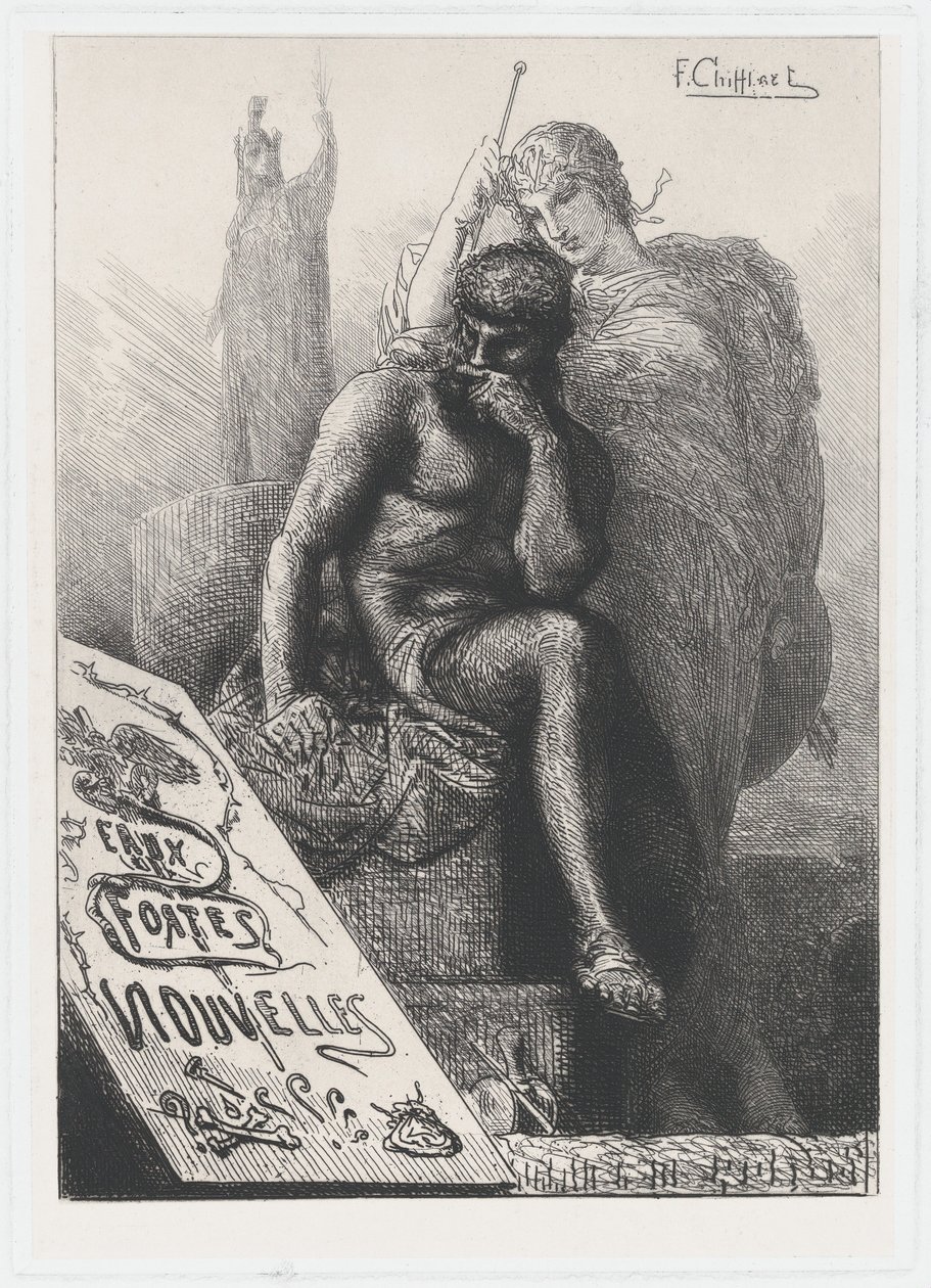 Eaux Fortes Nouvelles door Francois Nicolas Chifflart