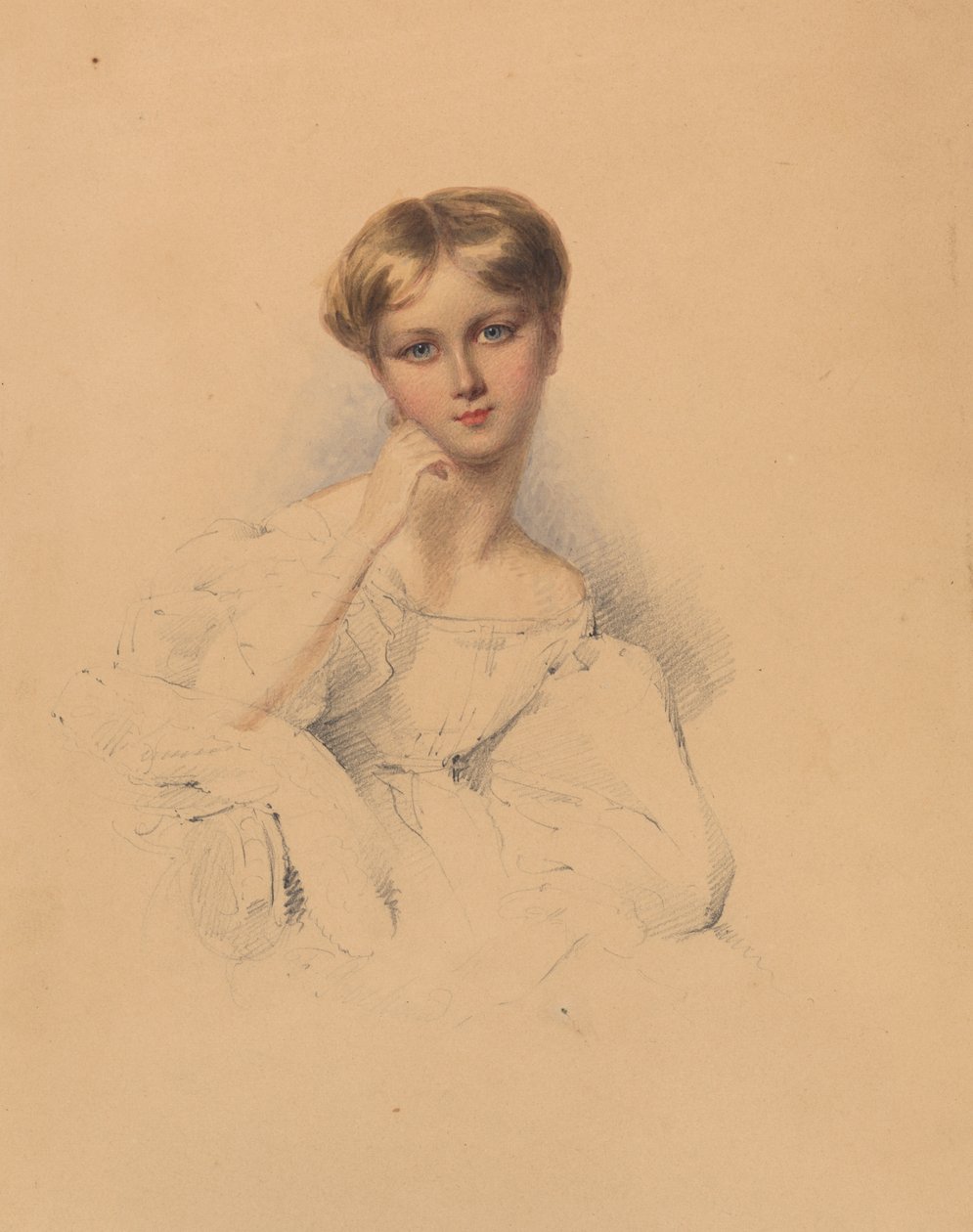 Catherine Lamb door Francois Theodore Rochard