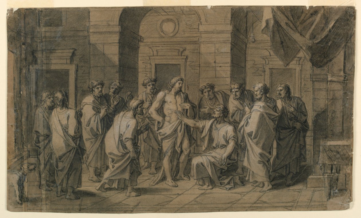 Tekening door Francois Verdier