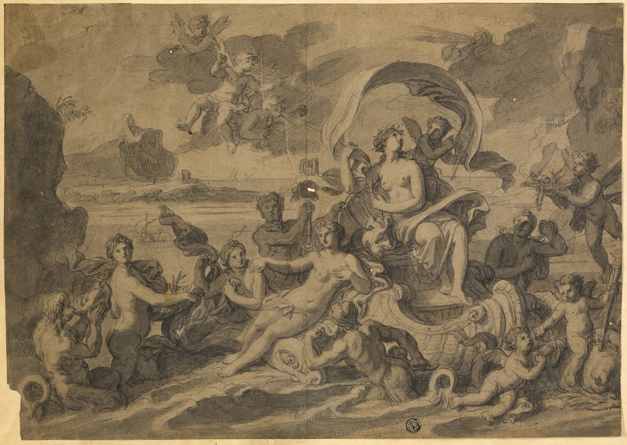 Triomf van Amphitrite door Francois Verdier