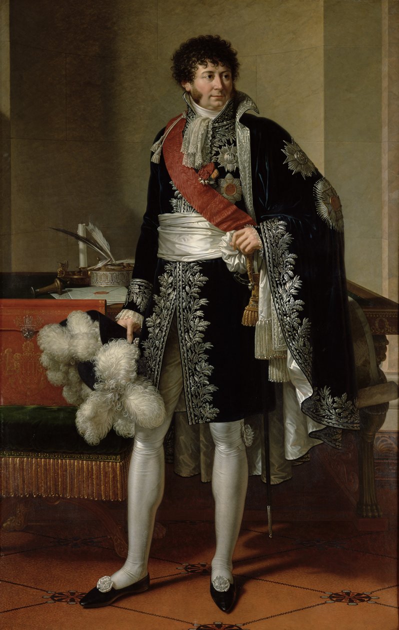 Henri-Jacques-Guillaume Clarke, Hertog van Feltre (1765-1818) door Francois Xavier Fabre