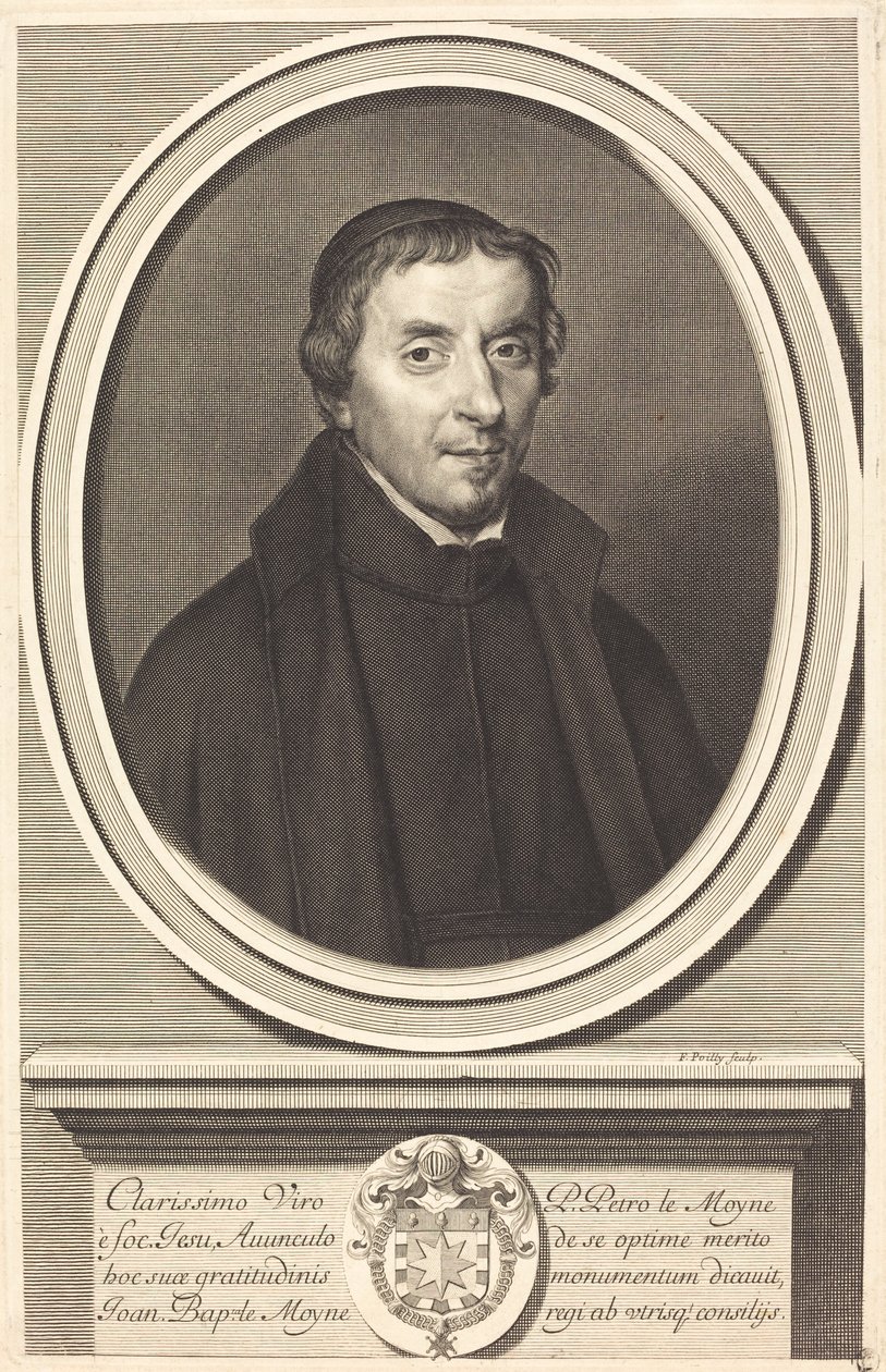 Pierre le Moyne door Francois de Poilly I after Philippe