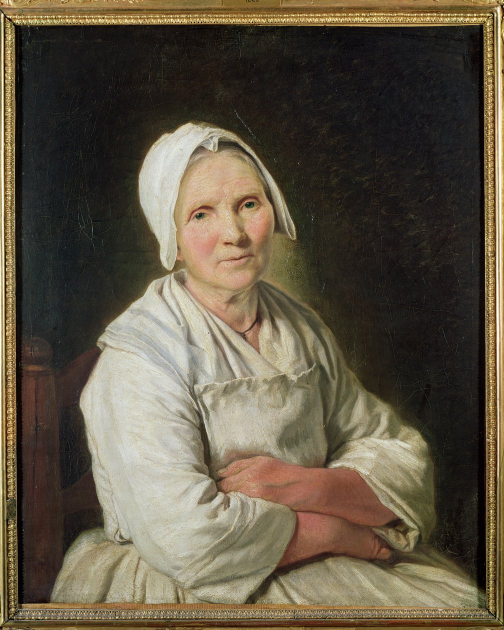 De oude vrouw door Francoise Duparc