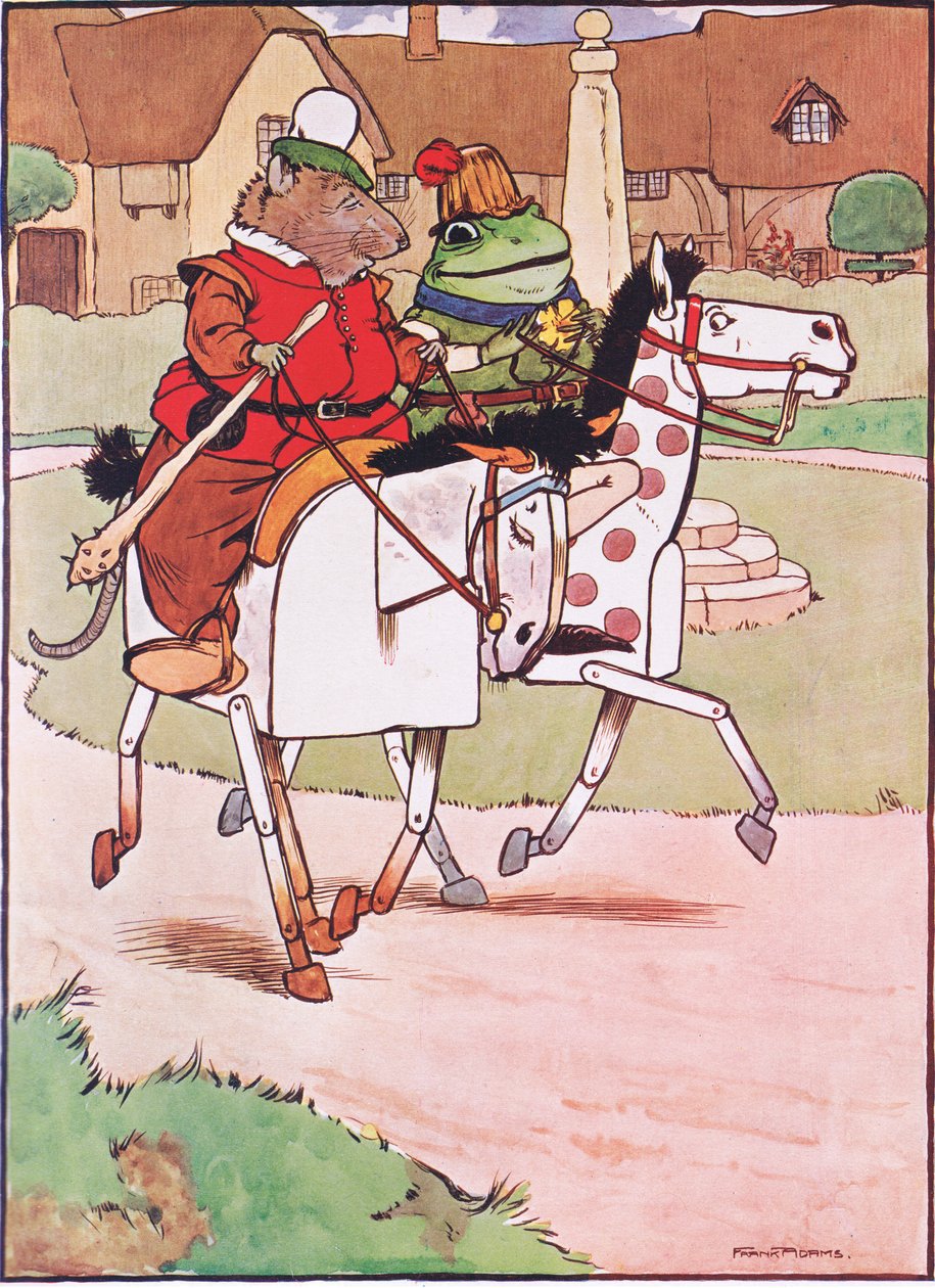 Bid Meneer Rat, wilt u met mij meegaan, illustratie uit 