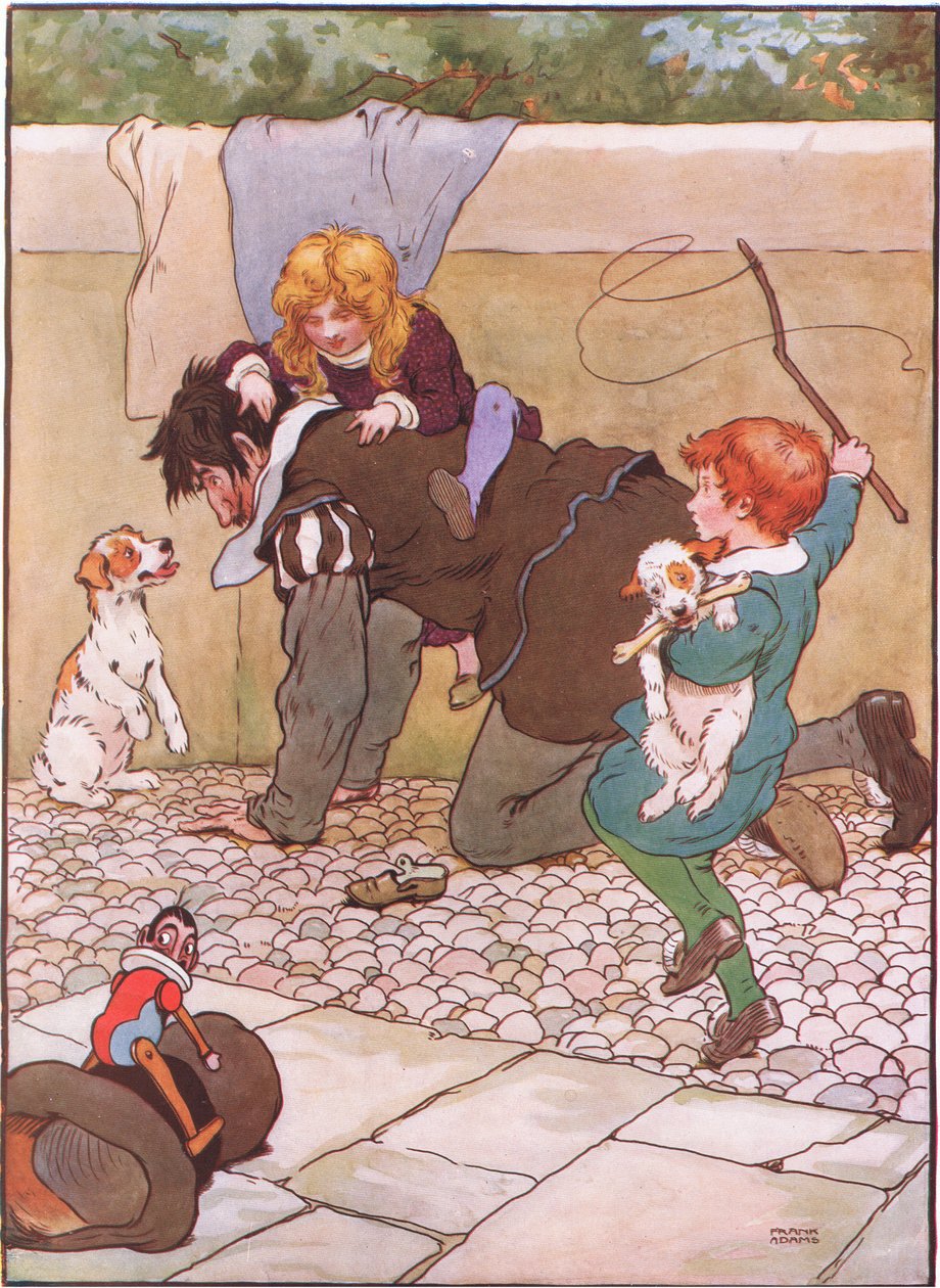 De kinderen neemt hij mee naar huis, 1930s door Frank Adams