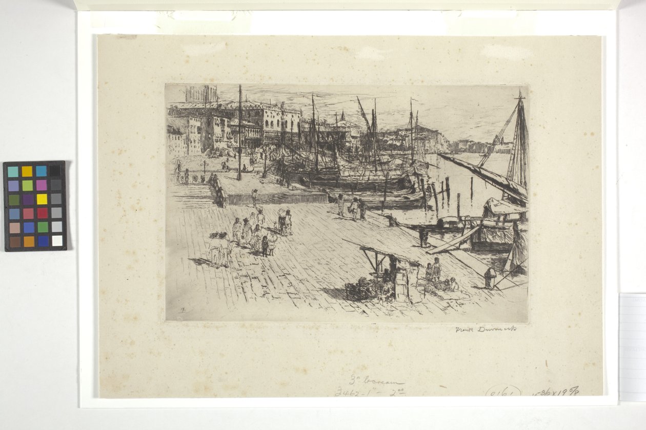 Riva Degli Schiavoni (Plaat 1) door Frank Duveneck