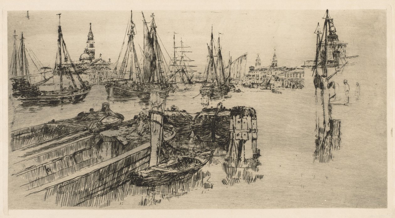 Verzending - Op de Guidecca door Frank Duveneck