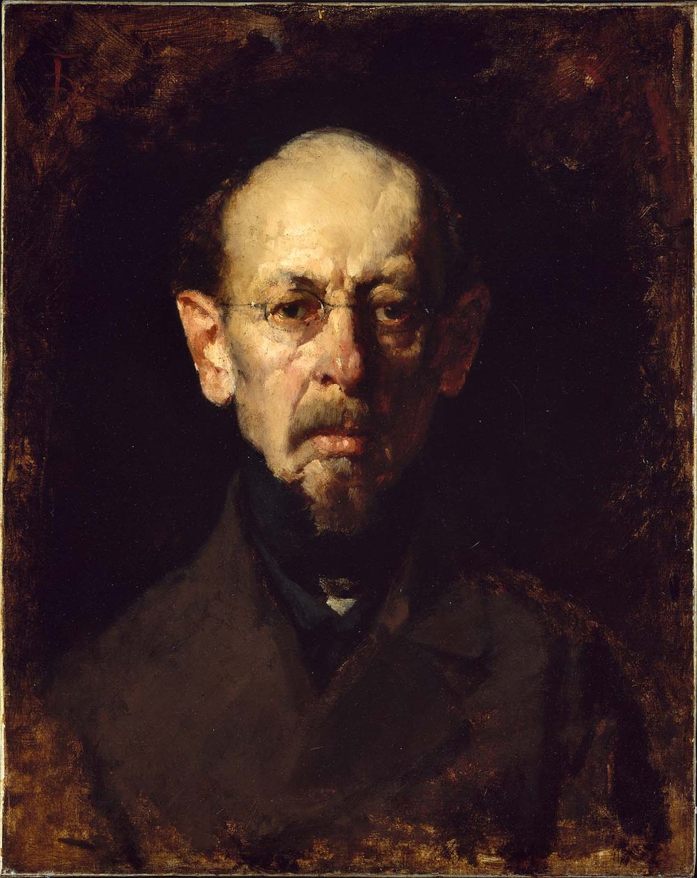 De oude professor door Frank Duveneck