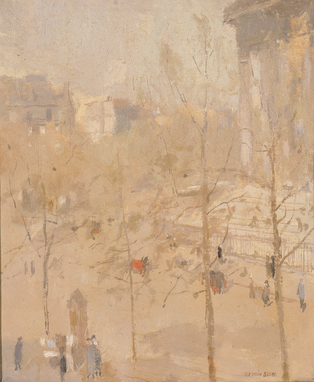 La Madeleine no. II, n.d. door Frank Edwin Scott