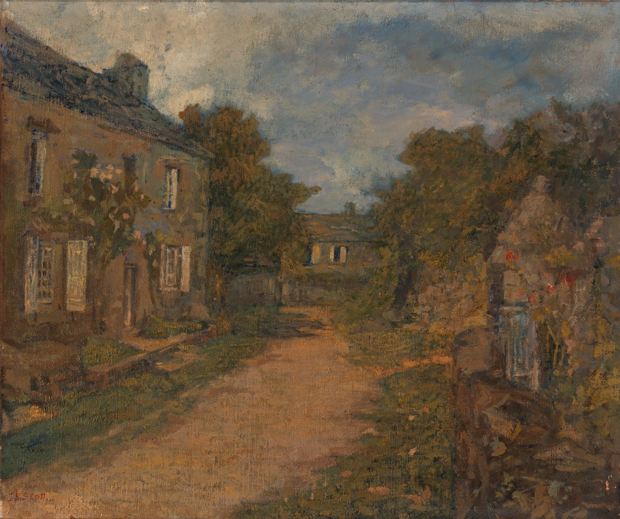 Maison de Millet, n.d. door Frank Edwin Scott