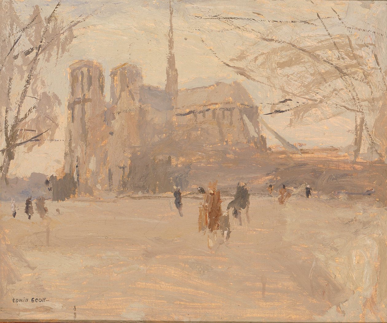 Notre Dame no. II door Frank Edwin Scott