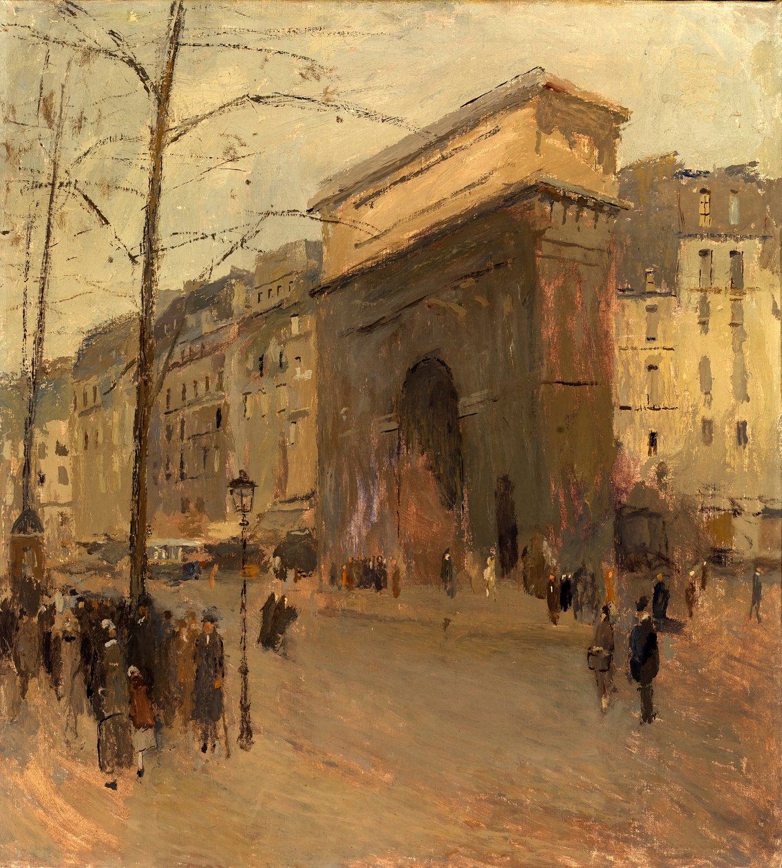 St. Denis deur door Frank Edwin Scott