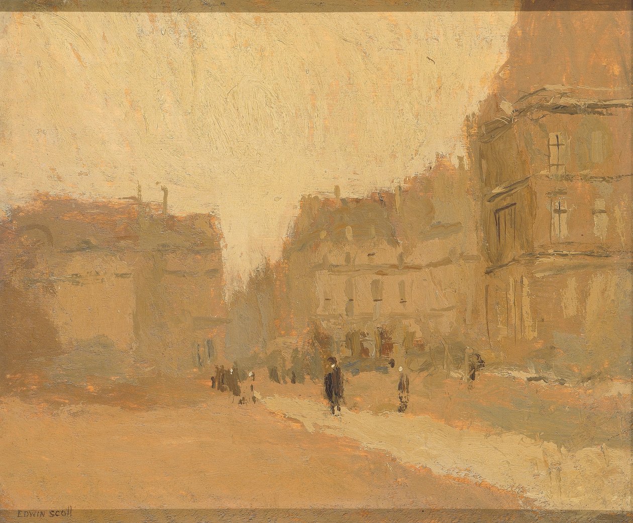 Pyramidesstraat door Frank Edwin Scott