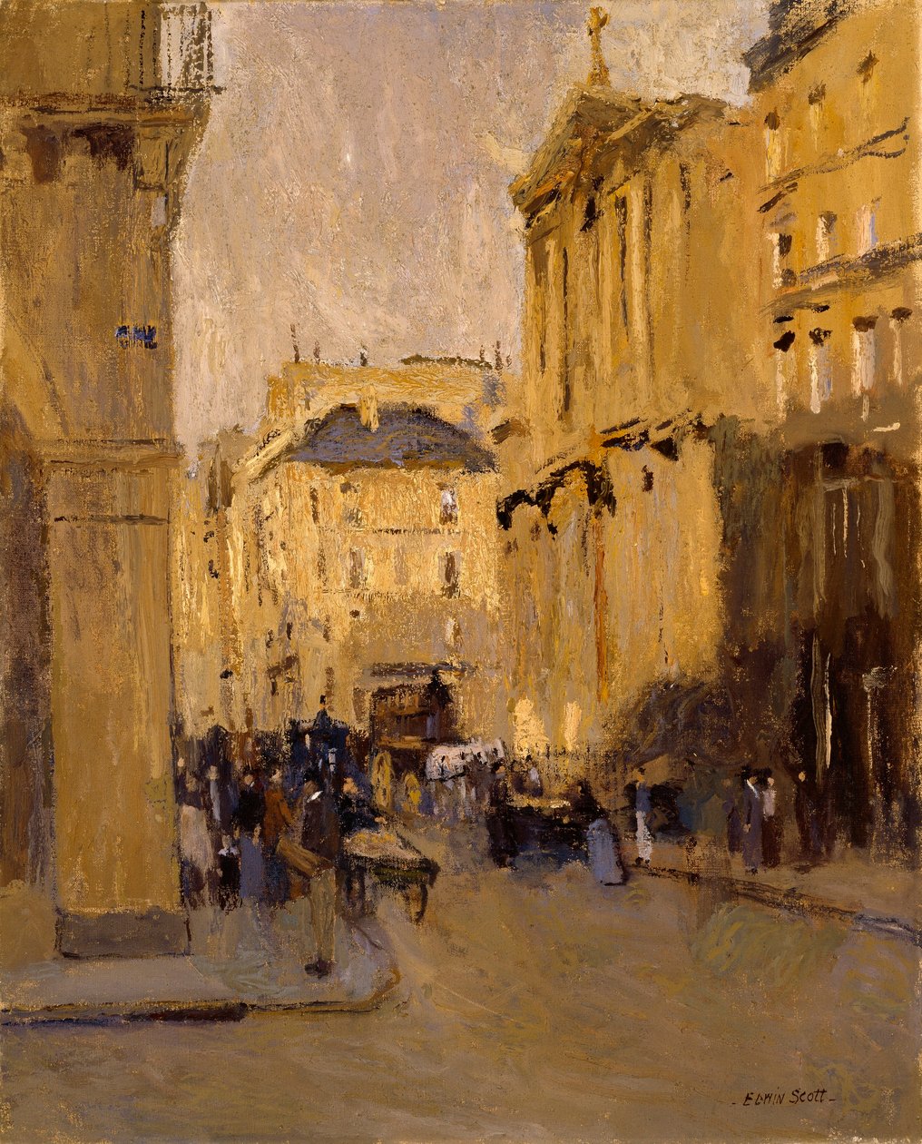 Saint Roche, Rue Saint Honore door Frank Edwin Scott