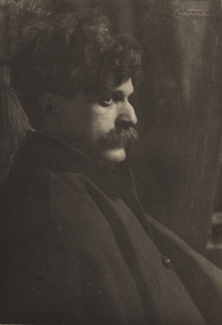 Alfred Stieglitz,c. 1901 (photo) door Frank Eugene