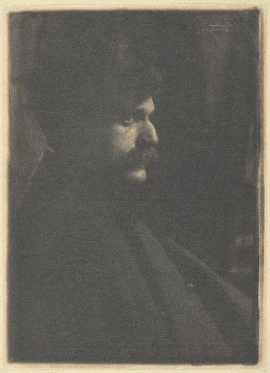 Portret van Alfred Stieglitz door Frank Eugene