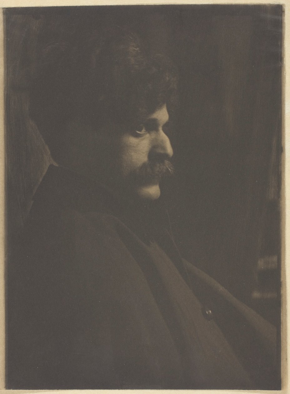 Portret van Alfred Stieglitz door Frank Eugene