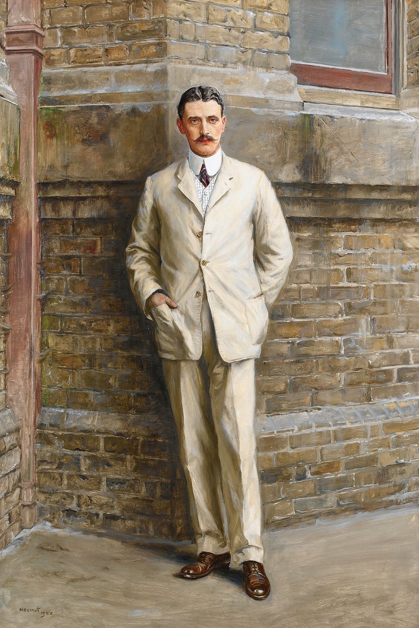 Portret door Frank Moss Bennett