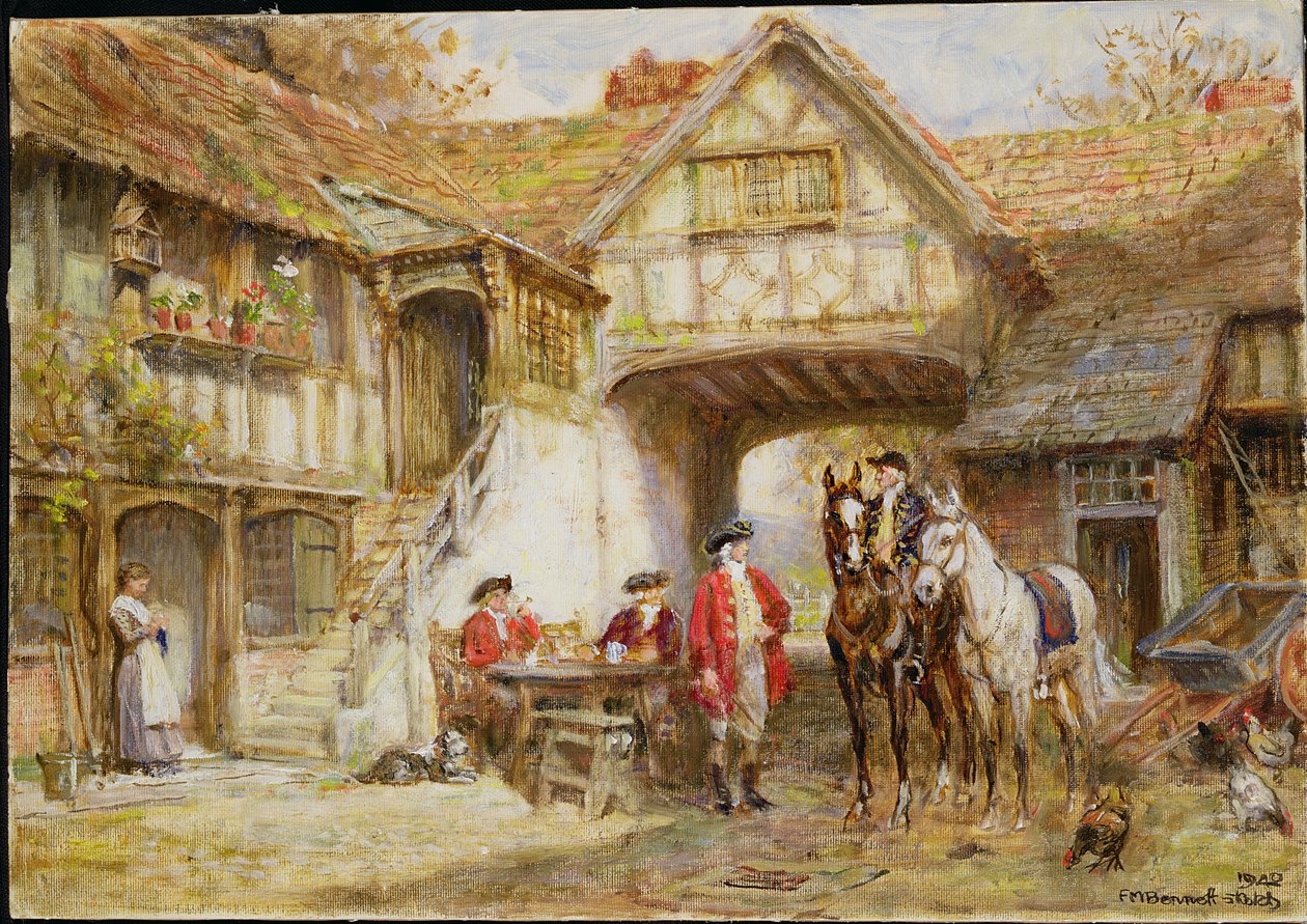 Herberg langs de Weg door Frank Moss Bennett
