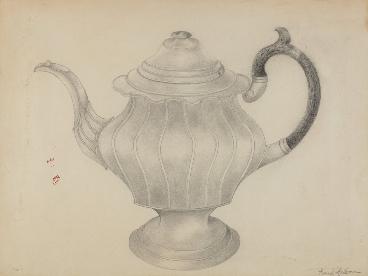 Tin Theepot door Frank Nelson