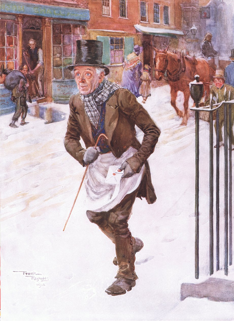 Trotty Veck (The Chimes) door Frank Reynolds