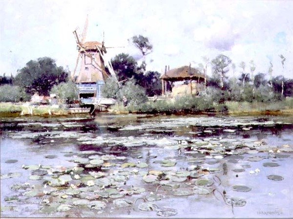 Een Molenplas door Frank Richards