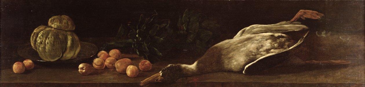 Stilleven met een Eend, 1863 door François Bonvin