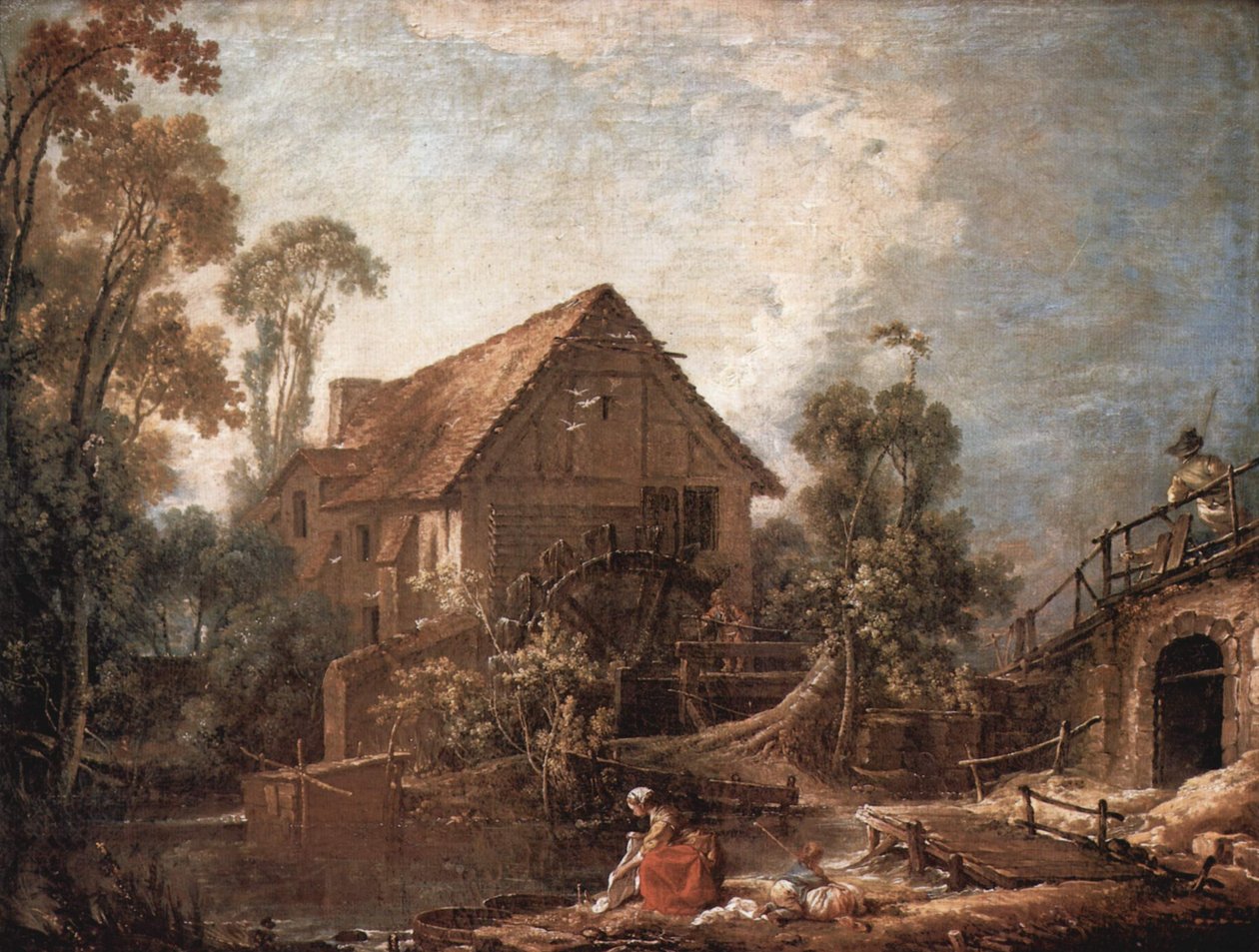 De Molen door François Boucher