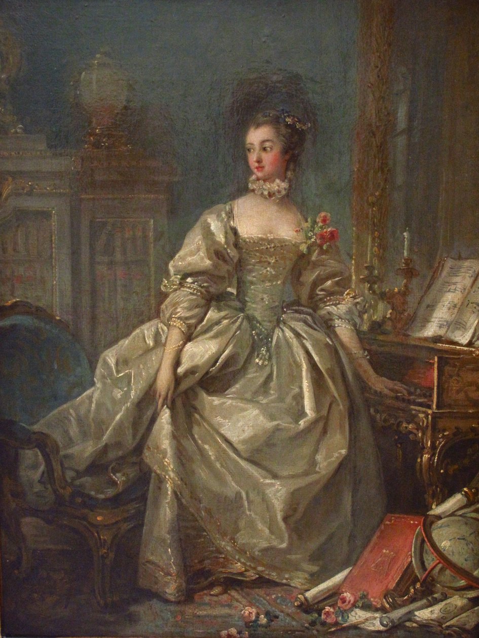 De Markiezin van Pompadour door François Boucher