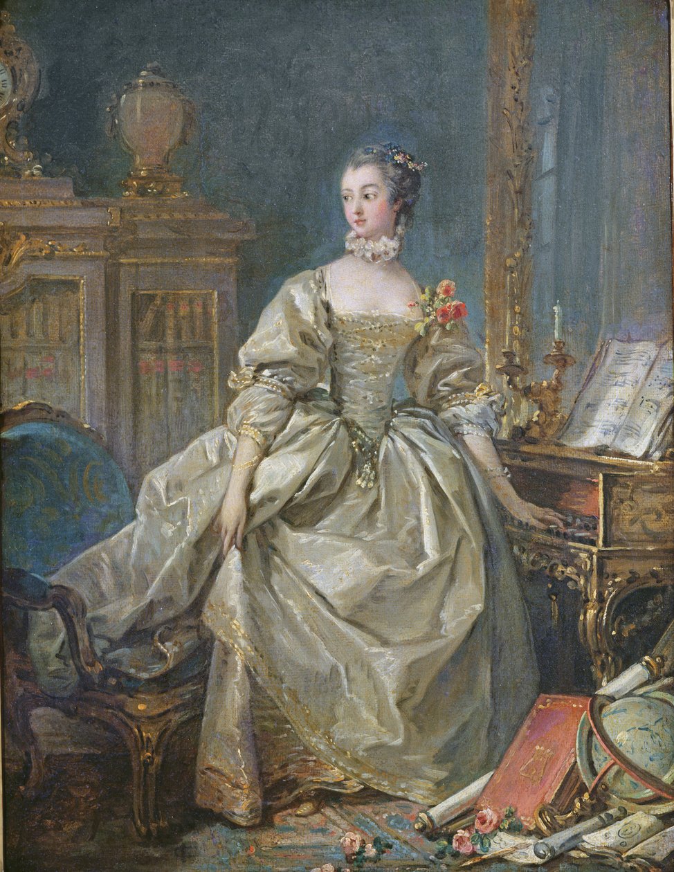 Madame de Pompadour (1721-64) door François Boucher