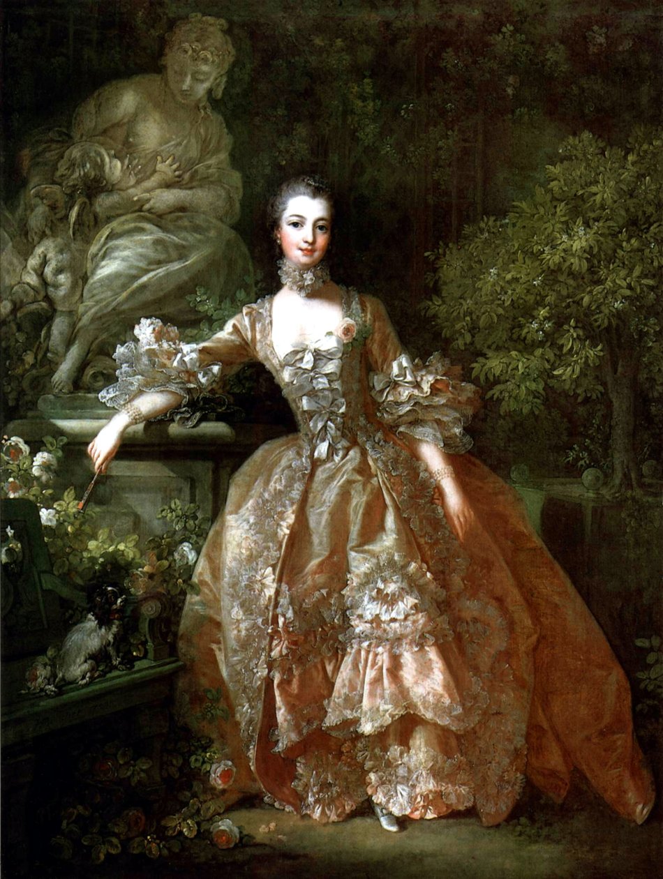 Madame de Pompadour door François Boucher