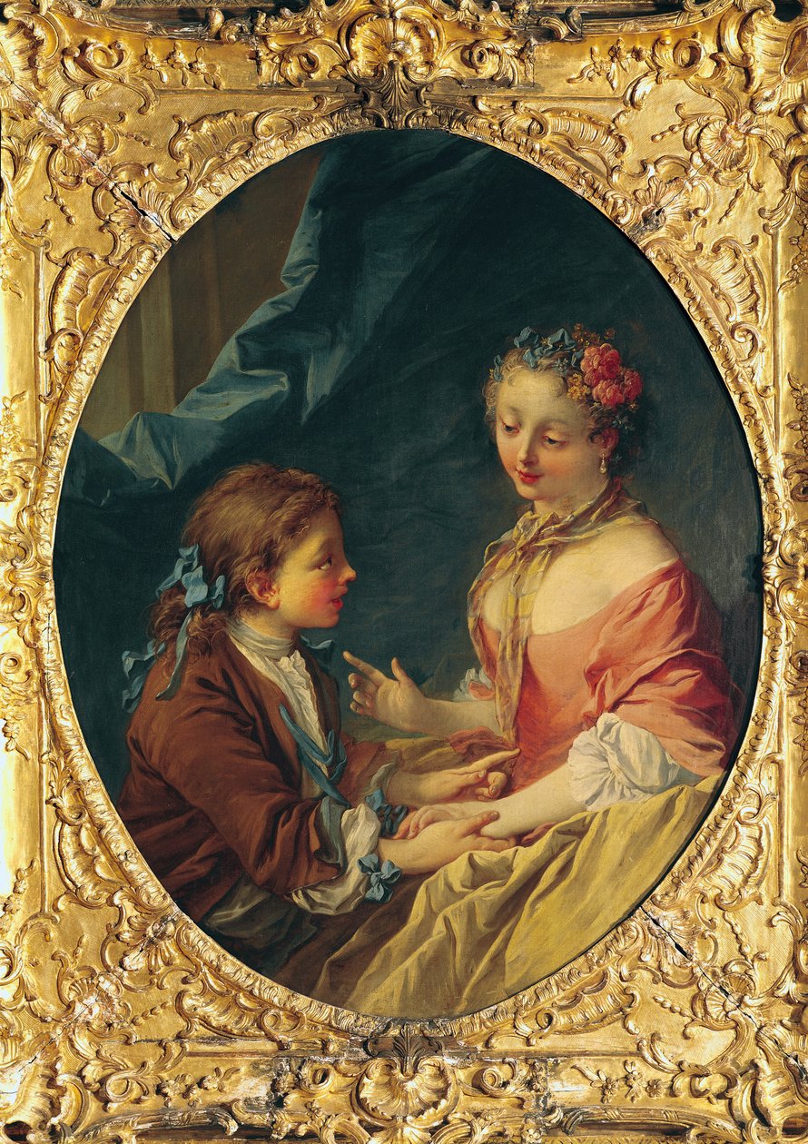 Moeder en Kind door François Boucher